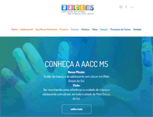Tablet Screenshot of aacc-ms.org.br